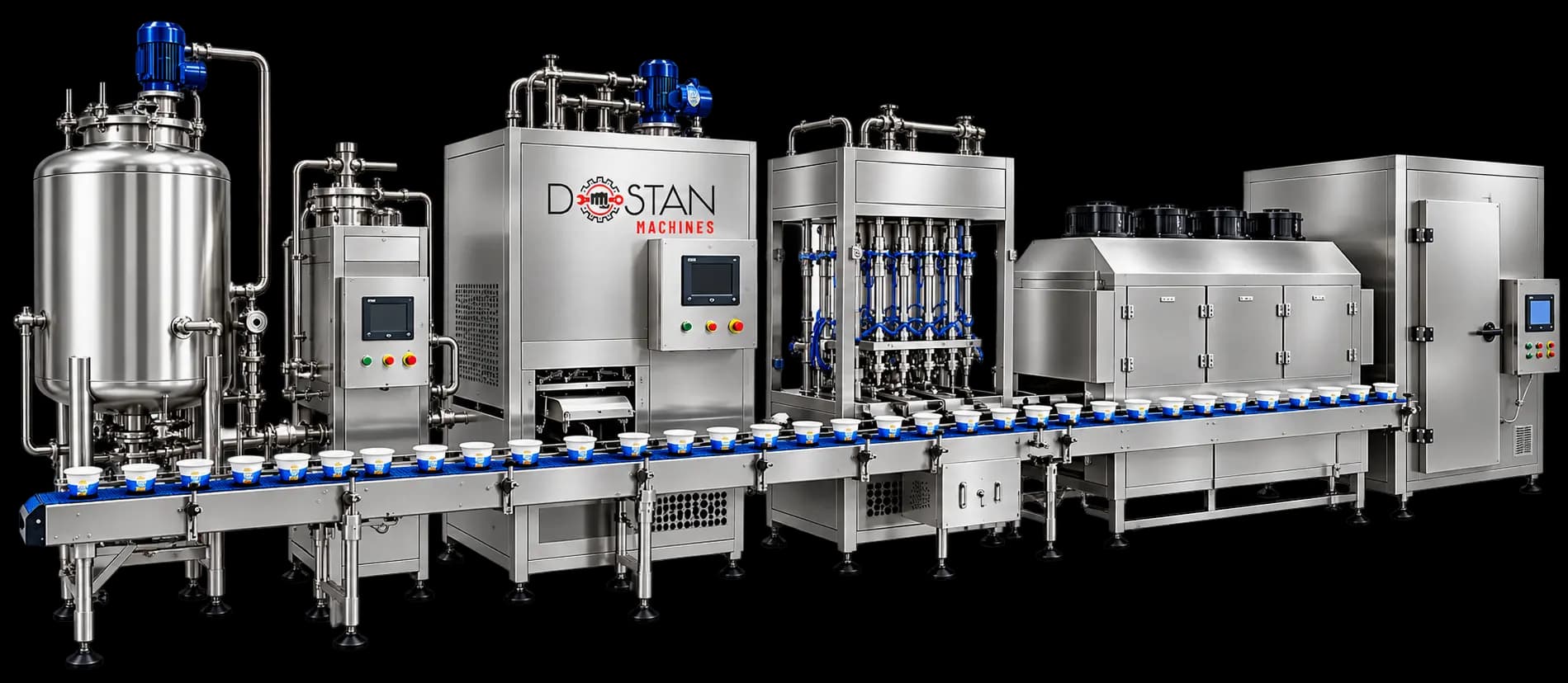 Ice Cream Cup Filling & Sealing Machine