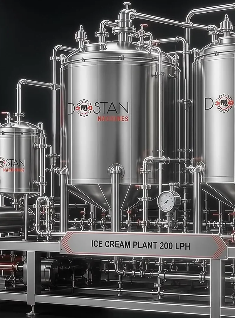 DOSTAN ice cream processing plant